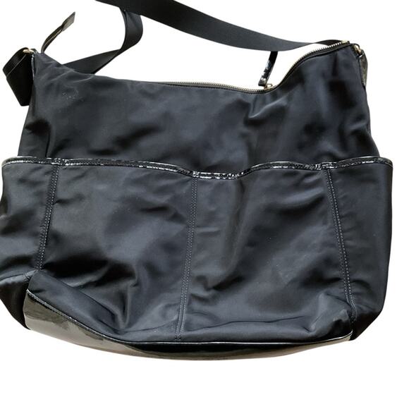 KATE SPADE "Serena" Black‎ Nylon Baby Diaper Bag - Picture 3 of 6